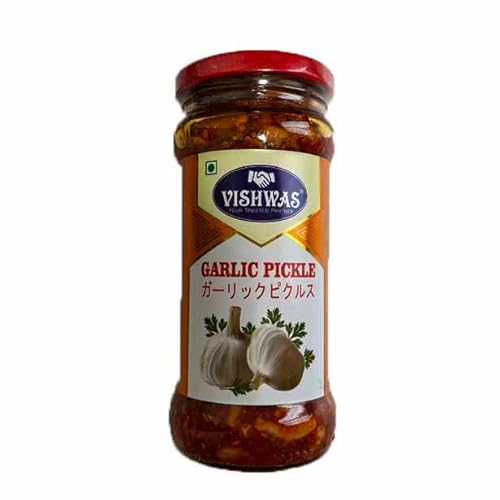 アチャール インドのお漬物 ガーリックピクルス achar garlic 400gのサムネイル