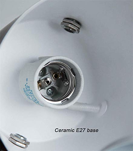 Aplique de pared LED blanco de madera y cuero con base E27 para dormitorio 7
