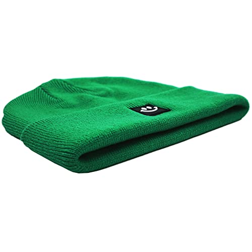 Image of 55cube Knit Beanie Hat Cuffed Plain Skull Cap for Men Women