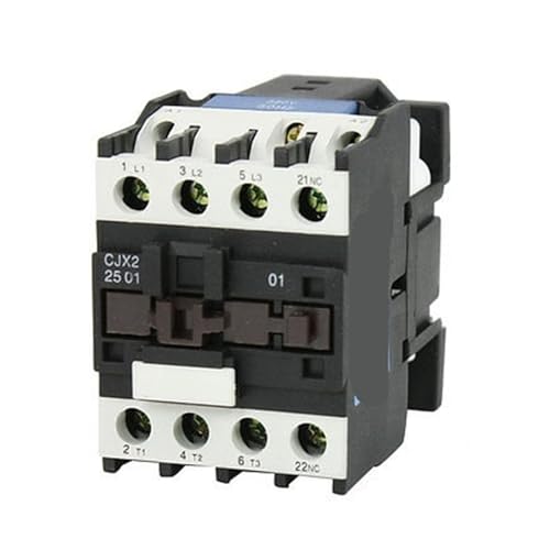 Contacteur AC 380V bobine 25A triphasé avec coupure sécurisée 1NC robuste