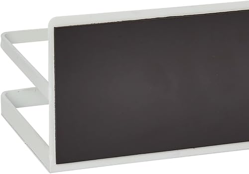 Miniatura 7 de Household Essentials Organizador de especias magnético de metal, color blanco