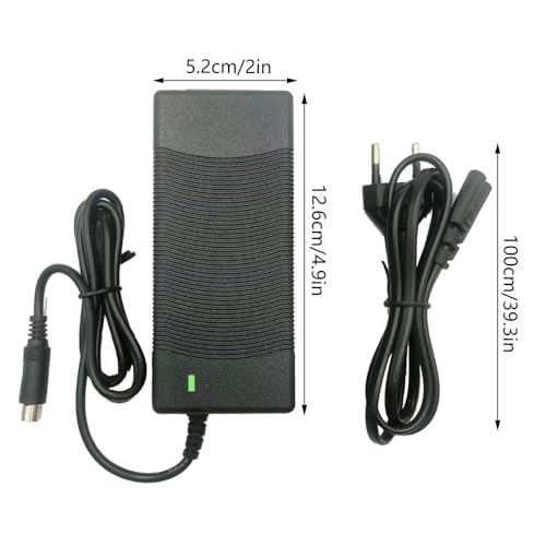 Xiaomi M365 Ladegerät 42V 2A Netzteil, Xiaomi Elektrofahrrad Ladekabel mit LED Anzeige, Xiaomi E Scooter Netzteil 42V 2A