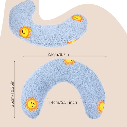 Larrel Beruhigungskissen für Hunde, 22 * 26cm Angstlinderungskissen für Hunde Superweicher Hochdichtes Beruhigungskissen katzenminze Kissen zum Schlafen Ausruhen zur Gelenkentlastung für Hunde Katzen