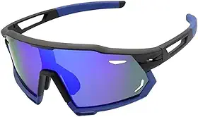 Óculos de Sol Esportivo Polarizado Baixa Pace Premium Ciclismo Corrida Bike UV400 Masculino Feminino Unisex - Modelo Runner - Cacife Brand