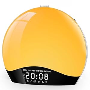 Kruilan K2 Bluetooth Lichtwecker mit 22 Naturgeräuschen