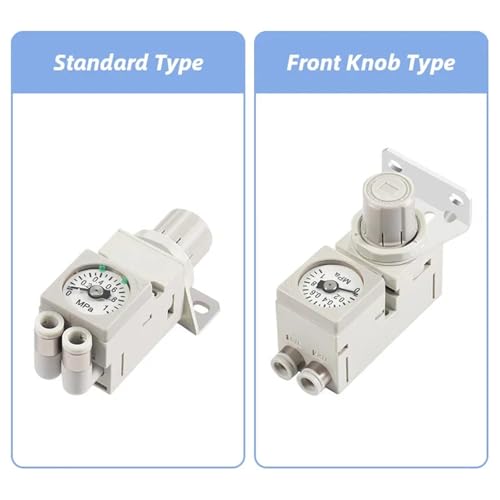 Régulateur de pression miniature ARM10F1-18BG pour circuits pneumatiques industriels