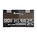 Rimmel Brow This Way Sculpting Kit, Dark Brown, Powder 0.04 oz., Wax 0.03 oz., Brow Sculpting & Styling Kit with Eyebrow Wax & Setting Powder