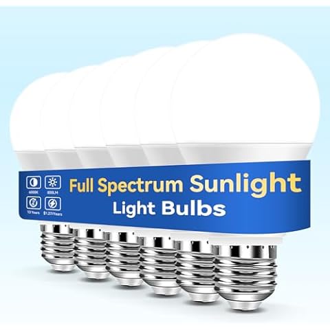 Neporal Full Spectrum Light Bulb Cover