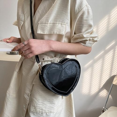 Cute Heart Shaped Handbag Multifunctional and Stylish Shoulder Bag for Everyday Use Perfect for Women4