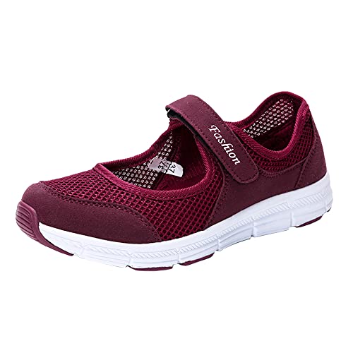 Missfiona MMARYJANE1_07 Womens Mary Jane Sneaker Flat Shoes Breathable Walking Work Shoes cover