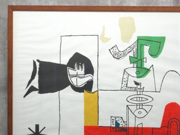 Amazon.co.jp: 真作 Le Corbusier ル コルビュジエ リトグラフ