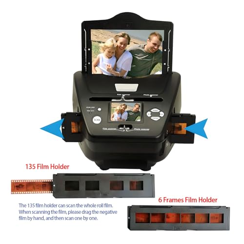 Scanner de films numériques haute résolution écran LCD et négatifs 135 - 5