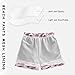 Selerdon Quick Dry Swim Trunks Octopus Seafood Watercolor Pinks for Boy Kids Summer Fashion Beach Shorts with Adjustable Waist and Side Pocket for Daily Wear Outdoor Play XS