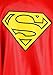 DC Comics Classic Superman Deluxe Kids Costume with Cape, Muscle Padded Jumpsuit w/attached Boot Covers, Briefs & Belt X-Small