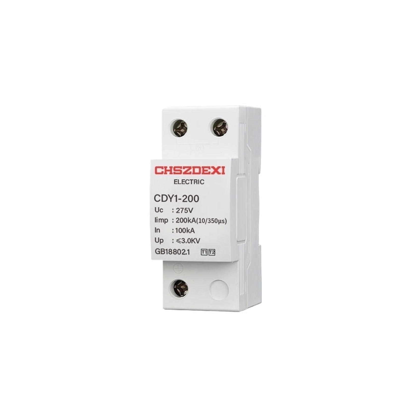 Parasurtenseur 1P 200KA évitez la destruction de vos circuits par surtension
