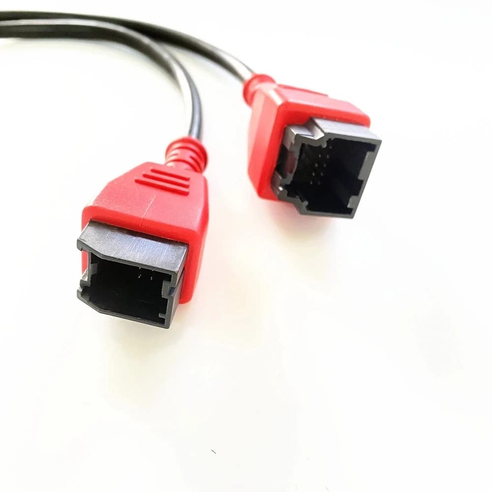 Kabel OBDII 12+8 Pin für Chrysler Programmierkabel Stecker für Autel DS808 Maxisys Hauptprüfkabel für Autel DS808 Maxisys MS905 MS906 MS906BT MS906S MS908 MS908S Pro Adapter