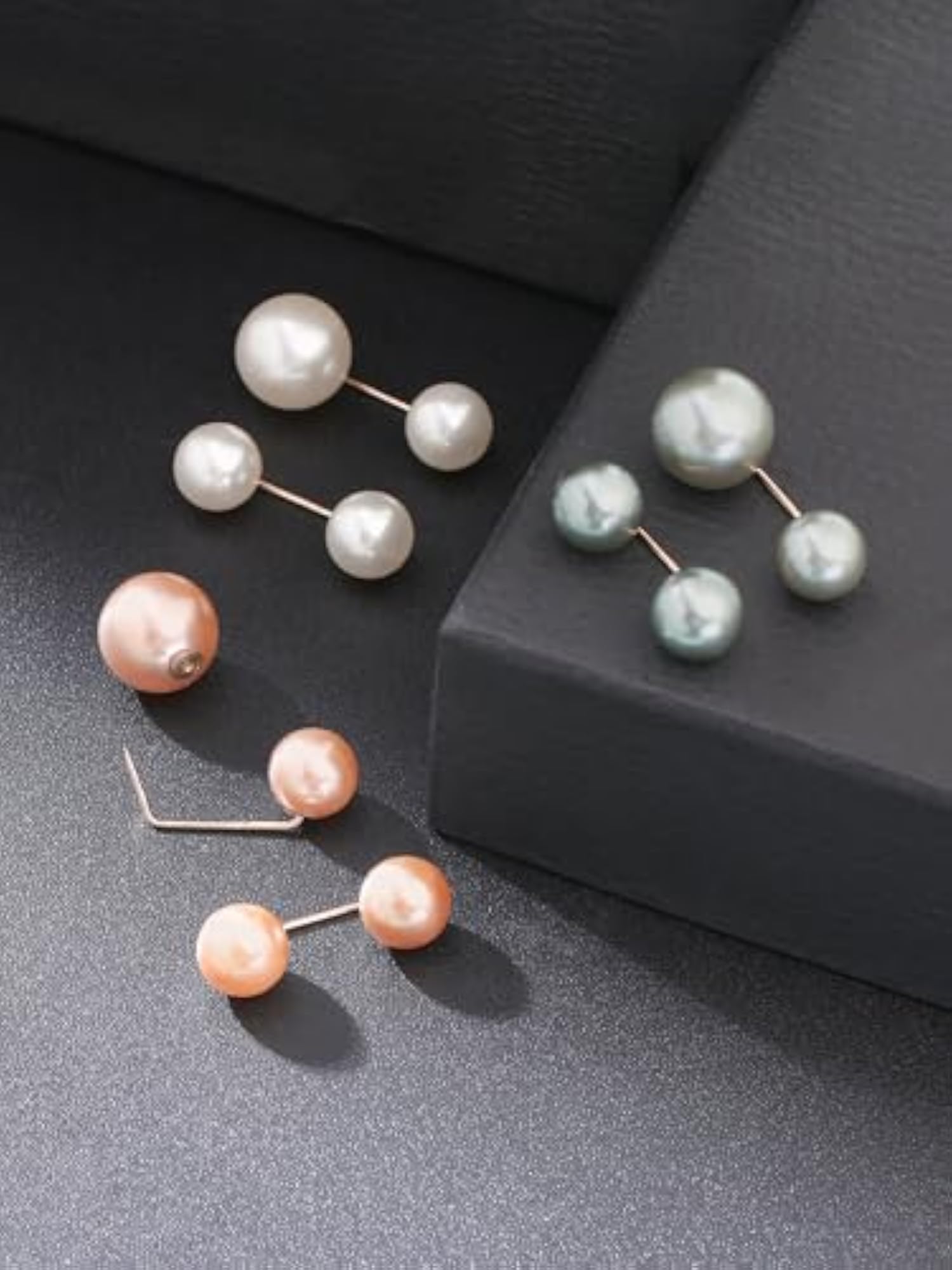 6 Pcs Pearl Pins Sweater Shawl Clips, Decorative Accessories