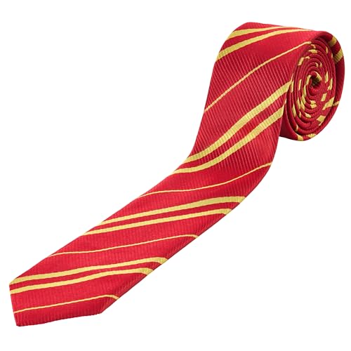 Balinco Harry Krawatte Zauberhafte Krawatte für Karneval Fasching Halloween & Mottopartys Perfektes Kostüm-Accessoire für Fans von Magie und Zauberer