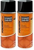 Foliatec Interior Color Spray Farbspray für Kunststoffe, Kunstleder und Leder, Cognac matt, 400 ml...
