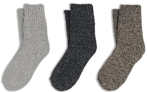 Image of BomKinta Boot Socks for Women Winter Solid Thick Warm Socks Cozy Crew Socks Christmas Gift