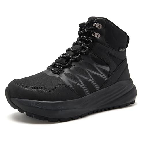 OrthoComfoot Men's Wide Waterproof Hiking Boots