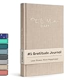 UrBestSelf 6-Minuten Diario de Gratitud (Inglés) - Más Bienestar y Autoconocimiento + Diario Personal - Mindfulness, Meditación, Journaling Notebook para Adultos 2025