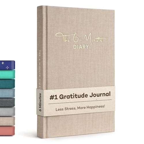 6-Minute Diary – 3-Million-Copy Gratitude Journal for Women with Prompts – Guided Self Care Journal Based on Positive Psychology – Daily Manifestation Journal for Self-Love & Mindfulness