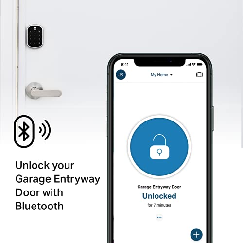Image of Yale | LiftMaster Smart Lock with Touchscreen Deadbolt - Works with myQ App & Key by Amazon in-Garage Delivery when paired with Smart Garage Hub (sold separately), Oil Rubbed Bronze