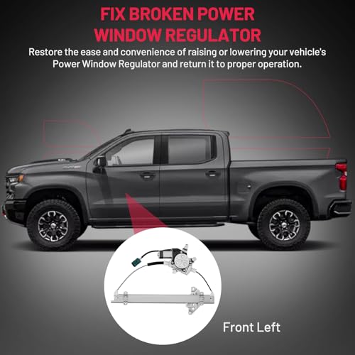 BDFHYK 751-438 Power Window Regulator with Motor Front Left Compatible with Nissan Juke 2011-2017 by BDFHYK - Image 5