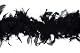 Federboa Trimits Marabou 1,8 m x 12 cm schwarz