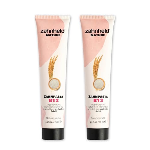 Zahnheld Nature Vitamin B12 Zahnpasta ohne Fluorid & Mikroplastik, vegan – Ansicht 1