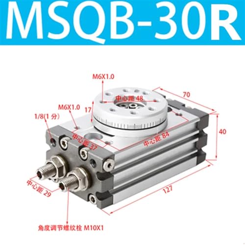 Table rotative MSQB-30R pour l'alignement de précision pneumatique - 3