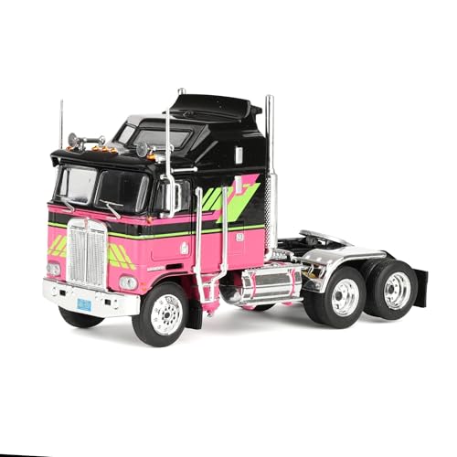 1973 359 Truck Tractor Negro y Verde Lima 1:64 IXO miniatura 1