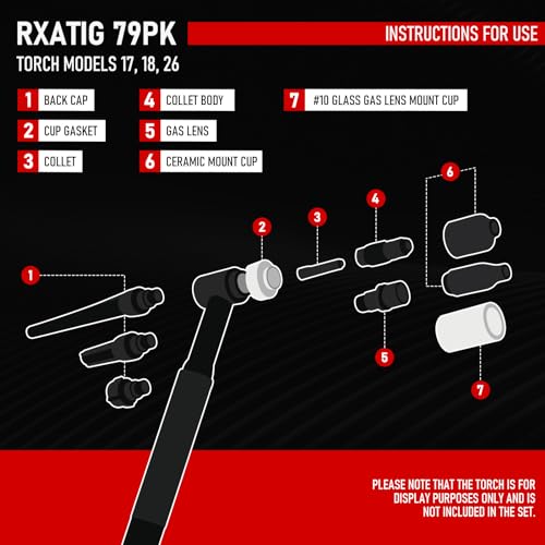 RX WELD 79PCS Torch Kit