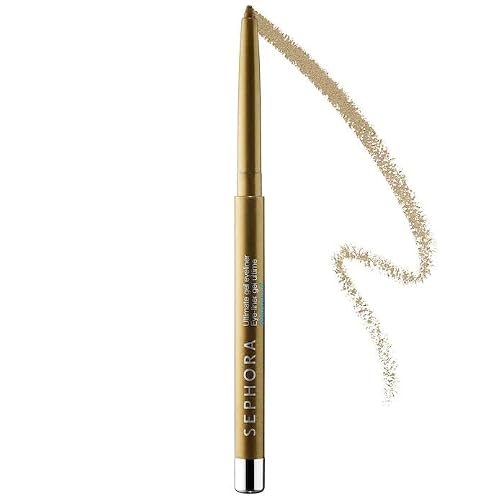 Sephora Collection Ultimate Gel Waterproof Eyeliner Pencil Glitter Olive #TOP14