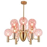 Le lustre crée l'atmosphère merveilleuse que vous désirez et ajoute une belle décoration à votre maison.