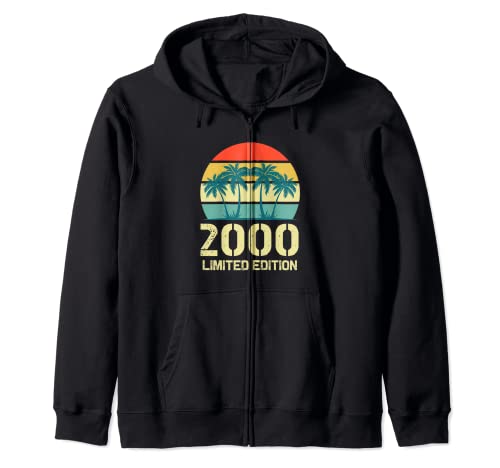 Camisetas vintage de cumpleaños 2000 para mujer, divertidas cumpleaños 2000 Sudadera con Capucha