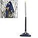 XIASABA Extension Mop Rotable 58×26×8 Rotatable Triangular Mop Multifunction Wall Cleaning Mop with Handle Hand Washing Ceiling Mop