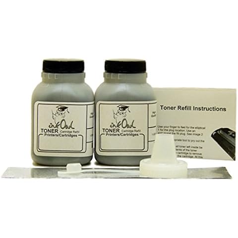 InkOwl Toner Refill Kit Replacement for Brother TN-730, TN-760, TN-770 (2-Pack) Cover
