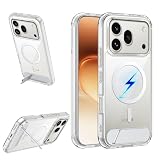 Lemxiee Magnetica Cover per Honor 600 & 600 Pro Case con Cavalletto & Antiurto & Antiscivolo,Compatibile con MagSafe Custodia