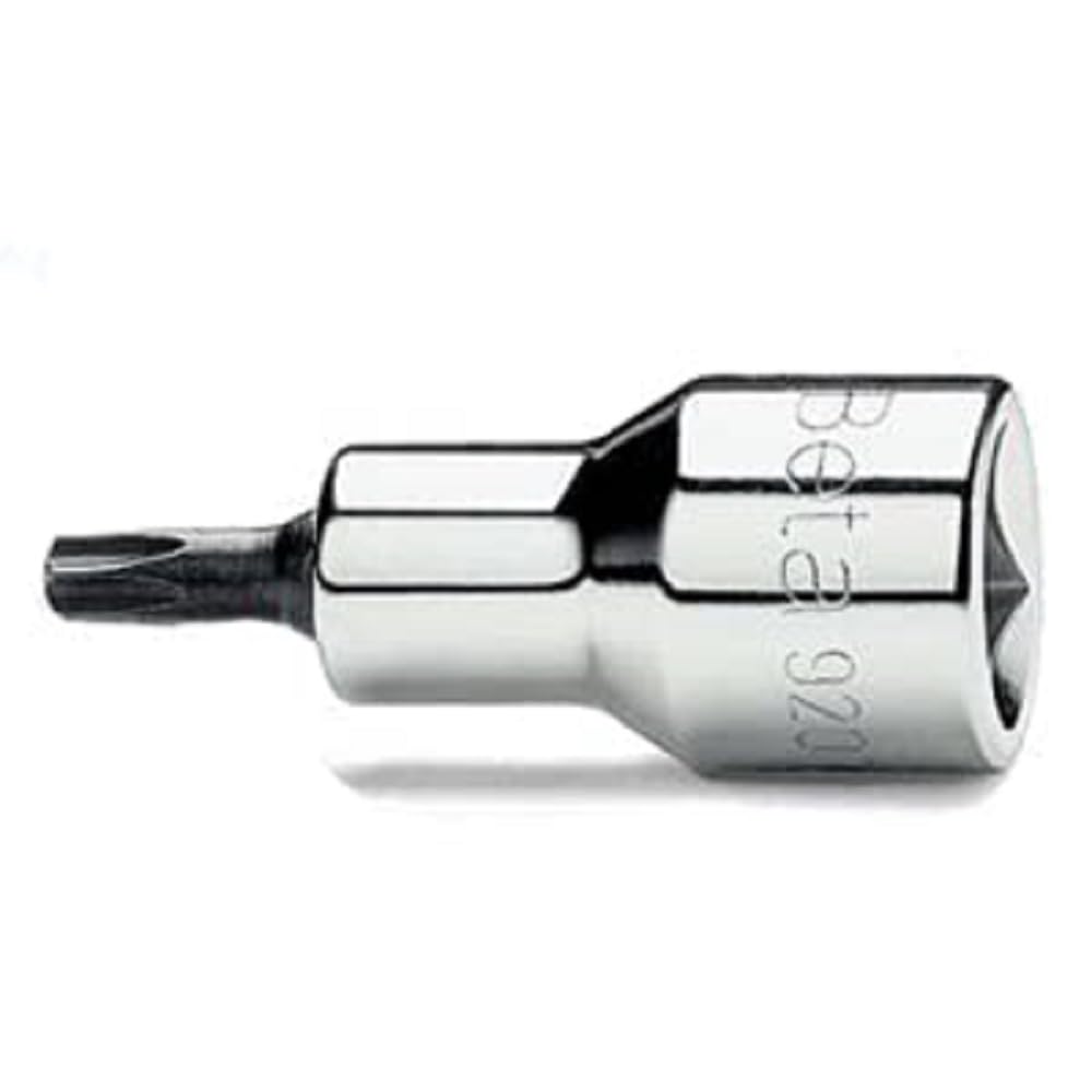 Beta 920TX T40 1/2" Drive Torx Socket Driver, with Chrome Plated