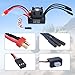 Surpass Hobby RC Brushless Motor ESC Combo Waterproof 2430 7200KV Brushless Motor and 35A ESC Combo Set for 1/16 1/18 Remote Control Cars Trucks Off-Road Vehicle