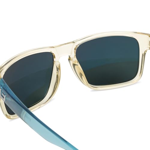 Image of Bnus italy made classic sunglasses corning real glass lens w. polarized option