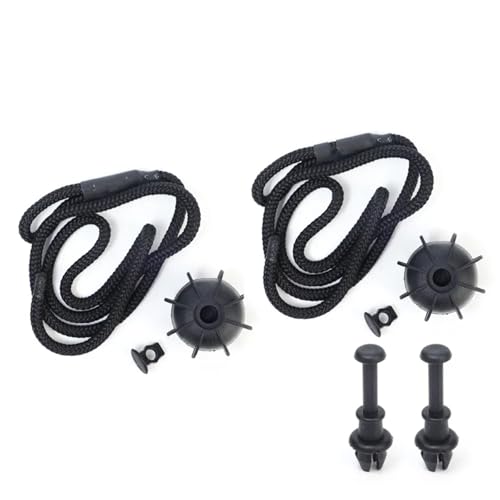 Sangles universelles pour tablette arrière de voiture et cordon de hayon de véhicule noir