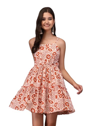 Image of Daevish Women's Skater Knee Length Dress | Dress for Women | Western Dresses for Women | Fit and Flare Mini Length Dress