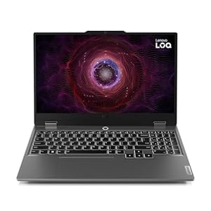 Lenovo LOQ Gaming Laptop | 15.6″ Full HD 16:9 Display | 144Hz | AMD Ryzen 7 7435HS | 24GB RAM | 1TB SSD | NVIDIA GeForce RTX4060 TGP 105W | G-Sync | Win11 Home | QWERTZ | grau | AI Chip LA1