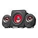 Mars Gaming MSX, altavoces PC 35W, 5 modos multimedia, subwoofer 2.1, Jack...