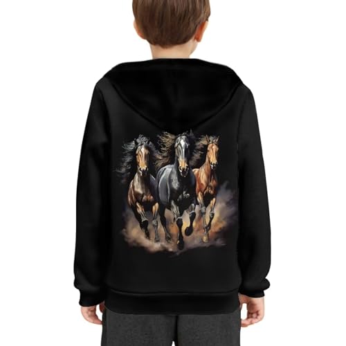 Poceacles Youth Girls Boys Sweatshirts Lightweight Hoodies Long Sleeve Hoodie Round Neck Hooded Clothes for Kids Cool Hoodys3