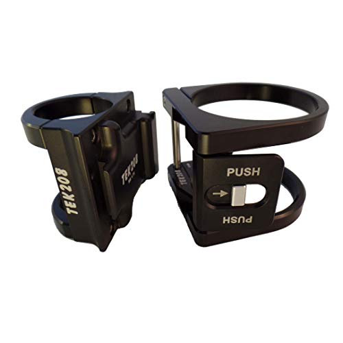 Tek208 Quick Release Fire Extinguisher Roll Bar Mount (Black, 1.75