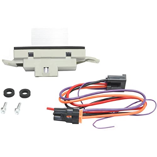 Image of REPC191807 - Trailblazer / Envoy / Impala Blower Motor Resistor, With Automatic Temperature Control, 5 Male Terminals